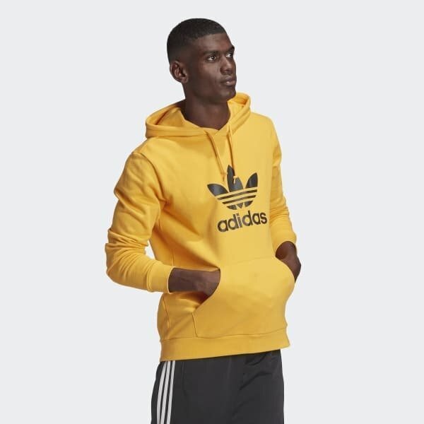 adidas trefoil zip up