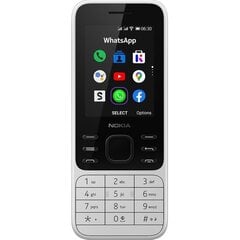 Nokia 6300 4G, Dual SIM, White kaina ir informacija | Mobilieji telefonai | pigu.lt
