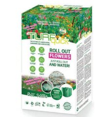 Turfquick цветы в текстиле Fields Flower 5 м² цена и информация | Газонные смеси | pigu.lt