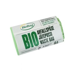BioBag greitai ir 100% suyrantys maišeliai 6 L, 30 vnt. kaina ir informacija | Šiukšlių maišai | pigu.lt