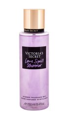 Спрей для тела Victoria's Secret Love Spell Shimmer, 250 мл цена и информация | Женская парфюмированная косметика | pigu.lt