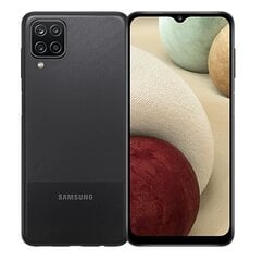 Samsung Galaxy A12, 128GB, Dual SIM, Black kaina ir informacija | Mobilieji telefonai | pigu.lt