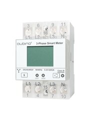 Qubino 3-Phase Smart Meter - Z-Wave išmanus elektros energijos sąnaudų matuoklis kaina ir informacija | Apsaugos sistemos, valdikliai | pigu.lt