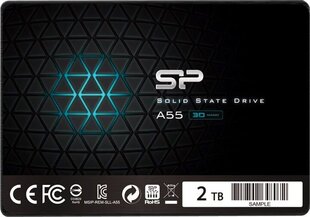 Silicon Power SP002TBSS3A55S25 цена и информация | Внутренние жёсткие диски (HDD, SSD, Hybrid) | pigu.lt