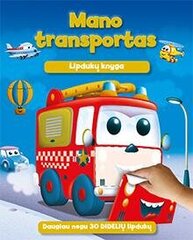 Mano transportas. Lipdukų knyga kaina ir informacija | Knygos vaikams | pigu.lt