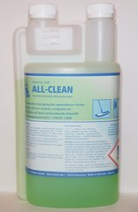 ALL-Clean ekologiškas plataus spektro valiklis, HWR-Chemie, koncentratas, 1 l kaina ir informacija | Valikliai | pigu.lt