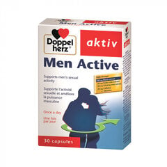 Maisto papildas Doppelherz Aktiv Men Active, 30 kapsulių kaina ir informacija | Vitaminai, maisto papildai, preparatai gerai savijautai | pigu.lt