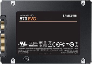 Samsung MZ-77E500B/EU цена и информация | Внутренние жёсткие диски (HDD, SSD, Hybrid) | pigu.lt