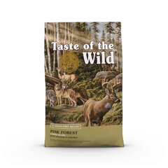 Taste of the Wild Pine Forest sausas begrūdis šunų maistas su elniena, 12.2kg kaina ir informacija | Sausas maistas šunims | pigu.lt