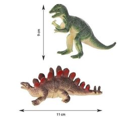 Набор фигурок динозавров, 12 шт. цена и информация | Игрушки для мальчиков | pigu.lt