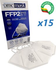 FFP2 Respiratoriai, 15 x 2 vnt kaina ir informacija | Galvos apsauga | pigu.lt