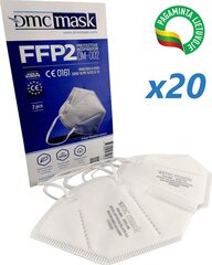 FFP2 Respiratoriai, 20 x 2 vnt kaina ir informacija | Pirmoji pagalba | pigu.lt