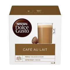 Kava Nescafé Dolce Gusto Café au Lait, 16 kaps. kaina ir informacija | Kava Nescafé Dolce Gusto Café au Lait, 16 kaps. | pigu.lt