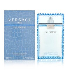Versace Man Eau Fraiche EDT для мужчин 200 мл цена и информация | Мужские духи | pigu.lt