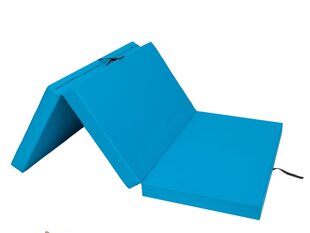 Sulankstomas čiužinys Hobbygarden Alex XXXL, 120x200 cm, mėlynas kaina ir informacija | Čiužiniai | pigu.lt