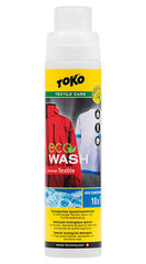Valymo premonė tekstilei Toko Eco Wash 250ml kaina ir informacija | Turistinio inventoriaus, drabužių ir avalynės priežiūros priemonės | pigu.lt
