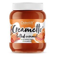 Karamelės kremas be cukraus OstroVit Creametto Salty Caramel, 350 g kaina ir informacija | Funkcinis maistas | pigu.lt