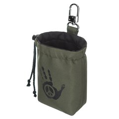 Hobbydog сумка для собачьих угощений Dark Green Pacific, 18x5x12 см цена и информация | Средства для дрессировки собак | pigu.lt