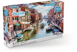 Головоломка Grafix Canals Venice, 1000 ч. цена и информация | Пазлы | pigu.lt