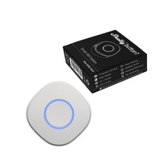 Išmanusis miniatiūrinis Wi-Fi daugiakanalis jungiklis Shelly button1, baltas kaina ir informacija | Apsaugos sistemos, valdikliai | pigu.lt