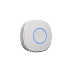 Išmanusis miniatiūrinis Wi-Fi daugiakanalis jungiklis Shelly button1, baltas kaina ir informacija | Apsaugos sistemos, valdikliai | pigu.lt