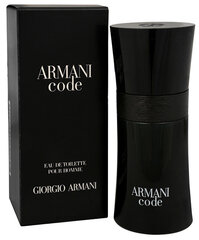 Парфюмированная вода Giorgio Armani Code EDP для мужчин, 30 мл цена и информация | Мужские духи | pigu.lt