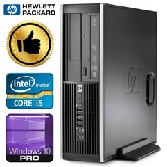 HP 8100 Elite SFF i5-650 4GB 120SSD DVD WIN10PRO/W7P [refurbished] kaina ir informacija | Stacionarūs kompiuteriai | pigu.lt