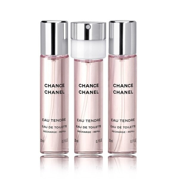 chanel chance eau tendre travel set