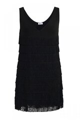 Suknelė moterims Jersa 108521, juoda kaina ir informacija | Suknelės | pigu.lt