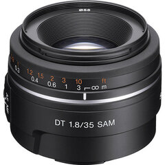 Sony DT 35mm f/1.8 SAM kaina ir informacija | Objektyvai | pigu.lt