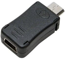 Adapteris LogiLink Mini USB - Micro USB kaina ir informacija | Adapteriai, USB šakotuvai | pigu.lt
