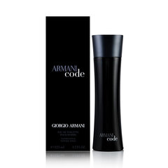Giorgio Armani Black Code EDT для мужчин 125 мл цена и информация | Мужские духи | pigu.lt
