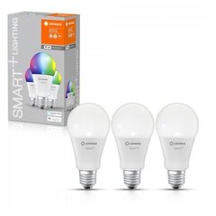 Išmanioji LED lemputė Ledvance Smart Classic E27 14W 1521lm, 3 vnt kaina ir informacija | Elektros lemputės | pigu.lt