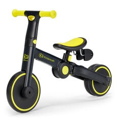 Трехколесный велосипед 3in1 Kinderkraft 4TRIKE, черный цена и информация | Трехколесные велосипеды | pigu.lt