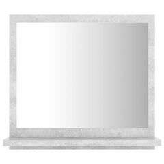 Vonios veidrodis, 40x10,5x37 cm, pilkas kaina ir informacija | Vonios veidrodžiai | pigu.lt
