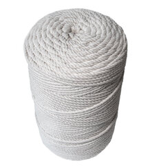 Makrame virvė, sukta 5.5 mm, 195 m kaina ir informacija | Nėrimo priemonės | pigu.lt