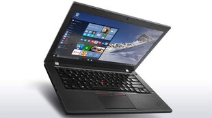 LENOVO ThinkPad T460 i5-6300U 14.0 HD 8GB 1000GB Win10 PRO kaina ir informacija | Nešiojami kompiuteriai | pigu.lt