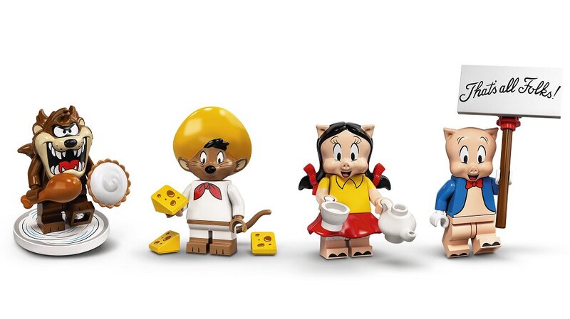 looney tunes minifigures lego