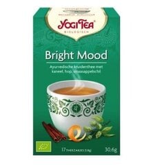 Prieskoninė arbata nuotaikai Bright Mood, Yogi Tea, ekologiška, 17 pakelių kaina ir informacija | Arbata | pigu.lt