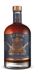 Nealkoholinis Lyre's viskio skonio gėrimas American Malt, 700 ml kaina ir informacija | Nealkoholiniai gėrimai | pigu.lt