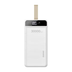 Išorinė baterija Dudao 30000 mAh 3x USB, su LED lempute, balta (K8s+ white) kaina ir informacija | Išorinė baterija Dudao 30000 mAh 3x USB, su LED lempute, balta (K8s+ white) | pigu.lt