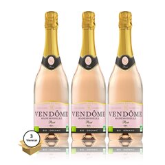 Органическое безалкогольное игристое вино Vendome Rose, 750 мл x 3 шт. цена и информация | Безалкогольные напитки | pigu.lt