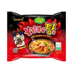 Korėjietiški labai aštrūs makaronai Ramen Chicken Stew, 140g kaina ir informacija | Makaronai | pigu.lt