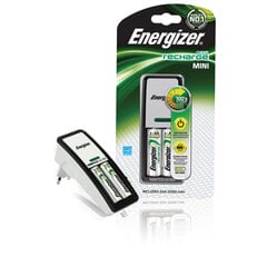 Energizer Зарядное устройство AA/AAA + 2 шт. AA цена и информация | Зарядные устройства для элементов питания | pigu.lt