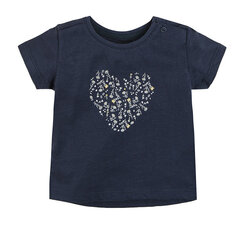 Cool Club marškinėliai trumpomis rankovėmis mergaitėms, CCG2301098 kaina ir informacija | Marškinėliai kūdikiams | pigu.lt