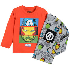 Cool Club marškinėliai ilgomis rankovėmis berniukams Keršytojai (The Avengers), 2 vnt., LCB2312131-00 kaina ir informacija | Marškinėliai berniukams | pigu.lt