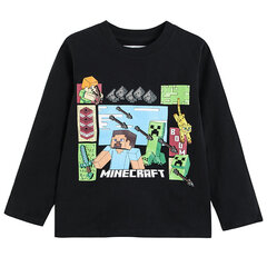 Cool Club marškinėliai ilgomis rankovėmis berniukams Minecraft, LCB2313460 kaina ir informacija | Marškinėliai berniukams | pigu.lt