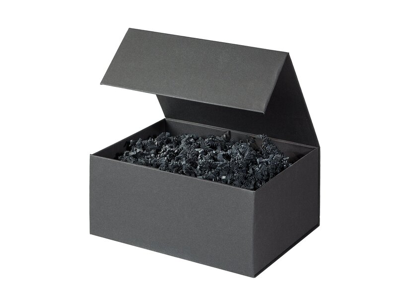Magnetinė dėžutė A4 330x250x100mm, juoda kaina ir informacija | Dovanų pakavimo priemonės | pigu.lt