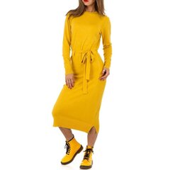 Suknelė moterims SW 806671034874, geltona kaina ir informacija | Suknelės | pigu.lt