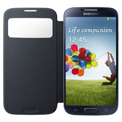Samsung EF-CI950BWE Супер тонкий Чехол-книжка с окошком i9500 Galaxy S4 Белый (EU Blister) цена и информация | Чехлы для телефонов | pigu.lt